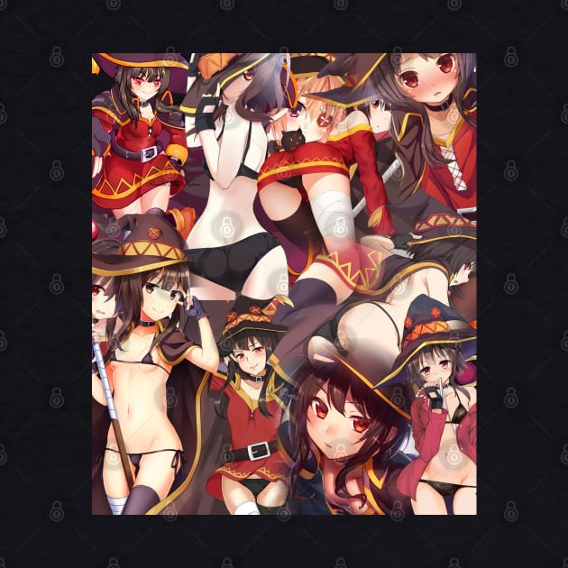 Megumin Collage by AllWellia